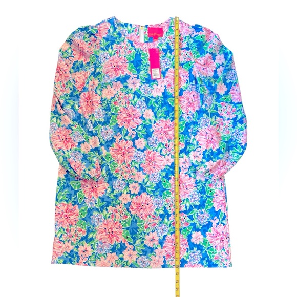 Lilly Pulitzer Alyna Long Sleeve Dress Spring in Your Step Size 14 NWT - Picture 5 of 10